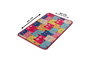 Mijölnir Alfombrilla de Baño 100% Poliéster Suave Antialergénica Antideslizante Colourful 40x60 cm